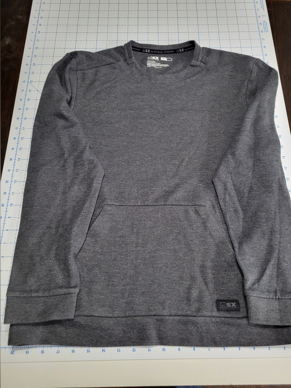 MSX Gray Crew Neck Sweatshirt